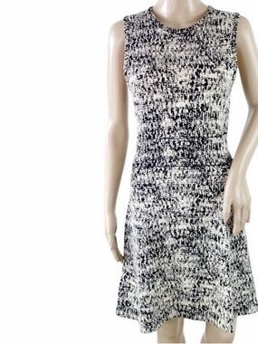 Theory Alancy C Women's Sleeveless Tweedscape Dress Size Small